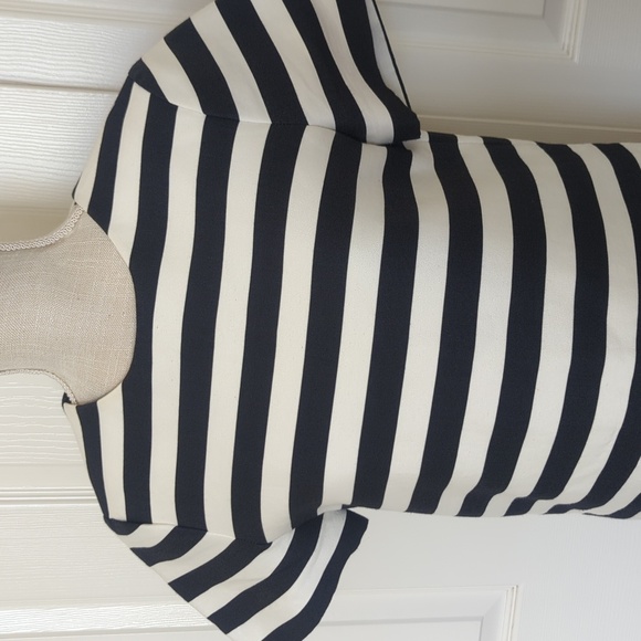 Kate Spade Striped Black and White Striped Shift Dress - Picture 5 of 10
